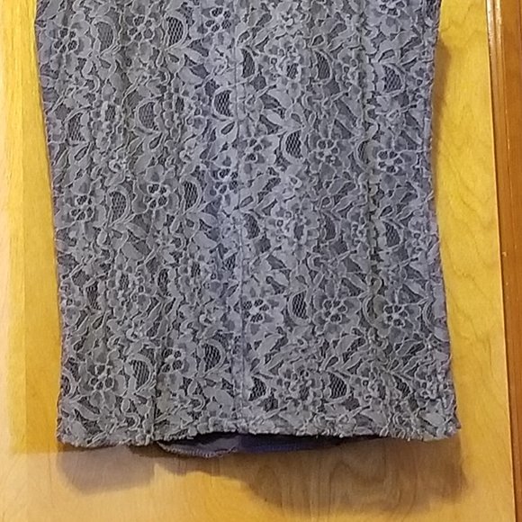 COPY - Silvery Lace Top - Picture 4 of 8